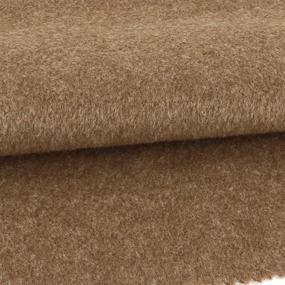 China Fabric for Blazer,Skirt,Suit Woolen Overcoat Woolen Polyester Brown color buy from China wholesaler bulk order at wholesale price free worldwide shipping Alibaba