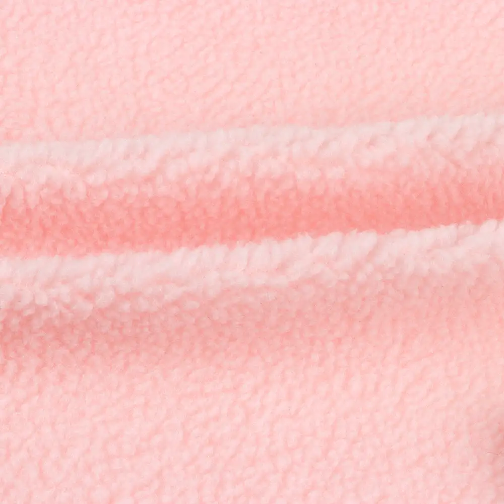 China Fabric for Trench Coat,Overcoat Sherpa Knit Fabric Polyester Pink color buy from China wholesaler bulk order at wholesale price free worldwide shipping Alibaba