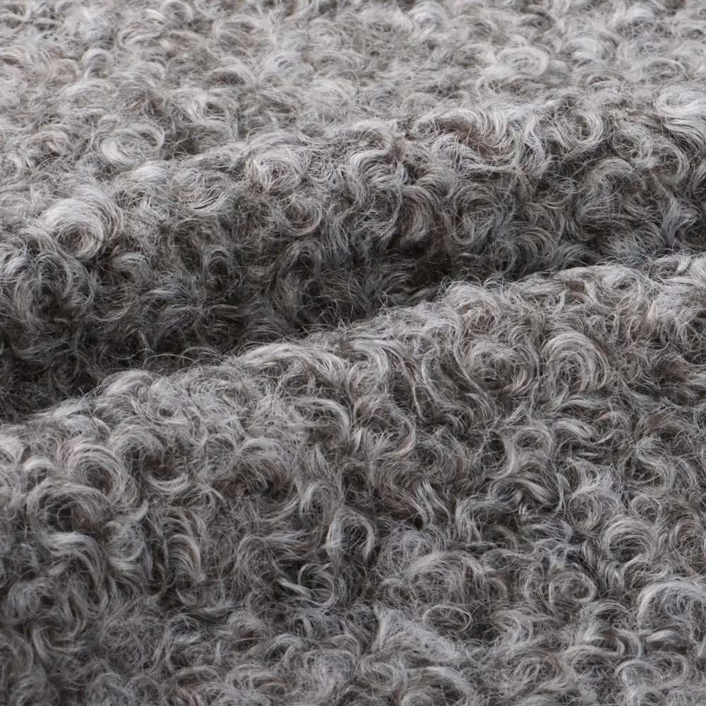 China Fabric for Blazer,Skirt,Hoodie Knit Woolen Fabric Woolen Polyester Brown color buy from China wholesaler bulk order at wholesale price free worldwide shipping Alibaba