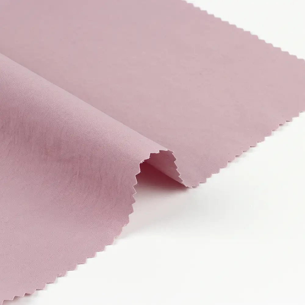 China Fabric for Rain Coat Nylon Taslon Synthetic Woven Fabric Nylon Pink color buy from China wholesaler bulk order at wholesale price free worldwide shipping Alibaba