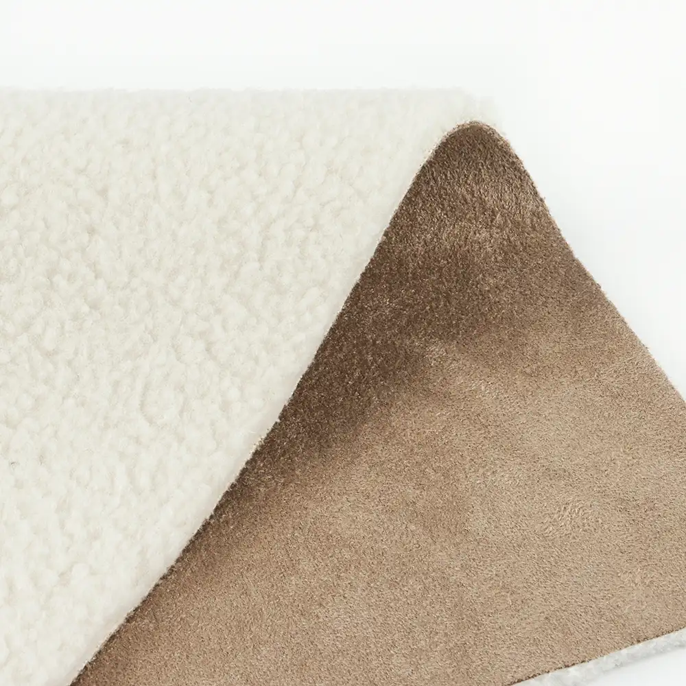 China Fabric for Pants,Blazer Weft Suede Knit Fabric Polyester Khaki color buy from China wholesaler bulk order at wholesale price free worldwide shipping Alibaba