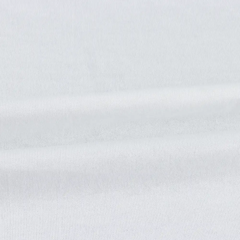 China Fabric for T-Shirt,Pajamas,Loungewear,Yoga Pants,Tracksuits Single Jersey Knit Fabric Cotton White color buy from China wholesaler bulk order at wholesale price free worldwide shipping Alibaba