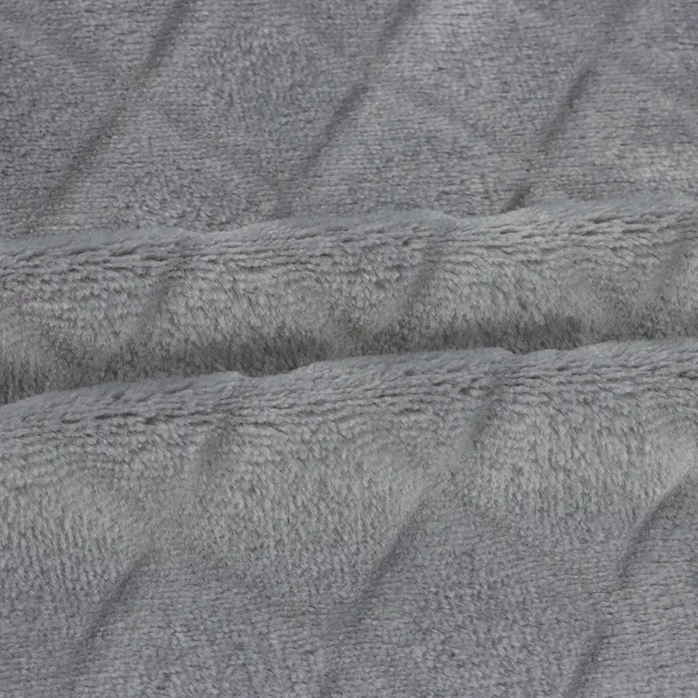 China Fabric for Hoodie,Sweatshirt Fleece Knit Fabric Polyester Grey color buy from China wholesaler bulk order at wholesale price free worldwide shipping Alibaba