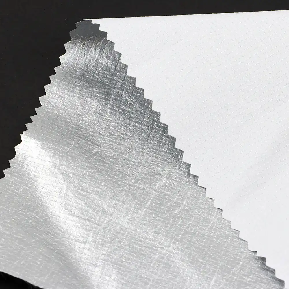 China Fabric for Blazer Nylon Taffeta Synthetic Woven Fabric Nylon silver color buy from China wholesaler bulk order at wholesale price free worldwide shipping Alibaba