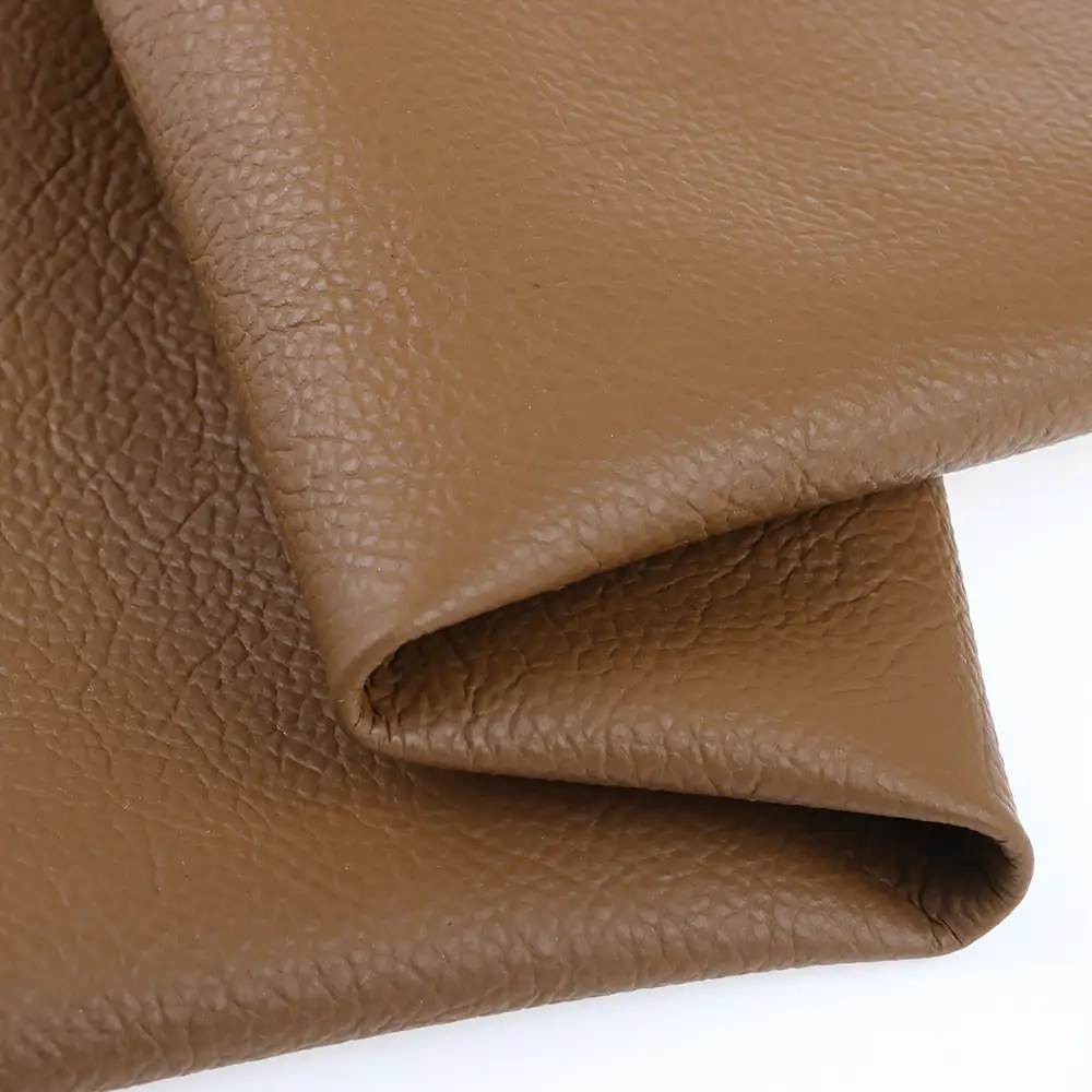 China Fabric for Blazer PU Woven Blended Fabric Polyester Brown color buy from China wholesaler bulk order at wholesale price free worldwide shipping Alibaba