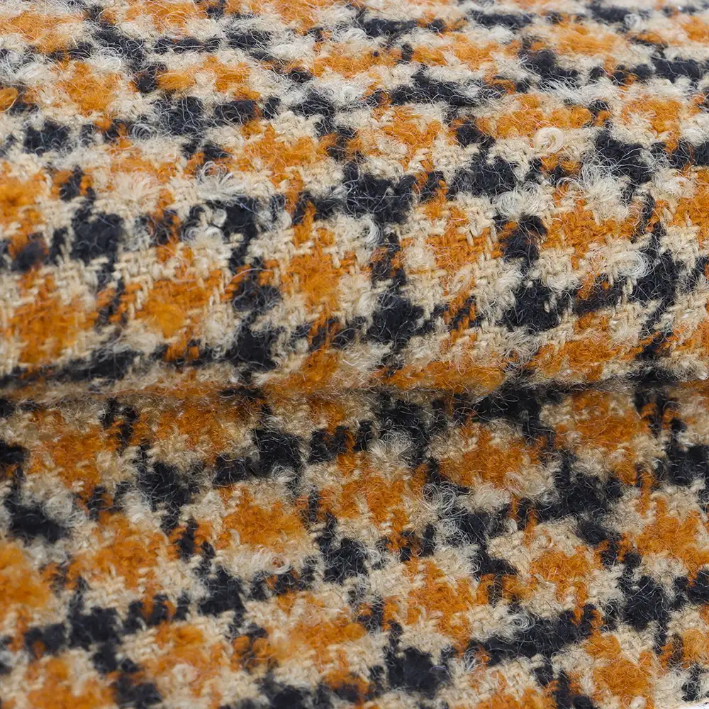China Fabric for Blazer,Suit,Skirt Woolen Tweed Woolen Wool Polyester blend color buy from China wholesaler bulk order at wholesale price free worldwide shipping Alibaba