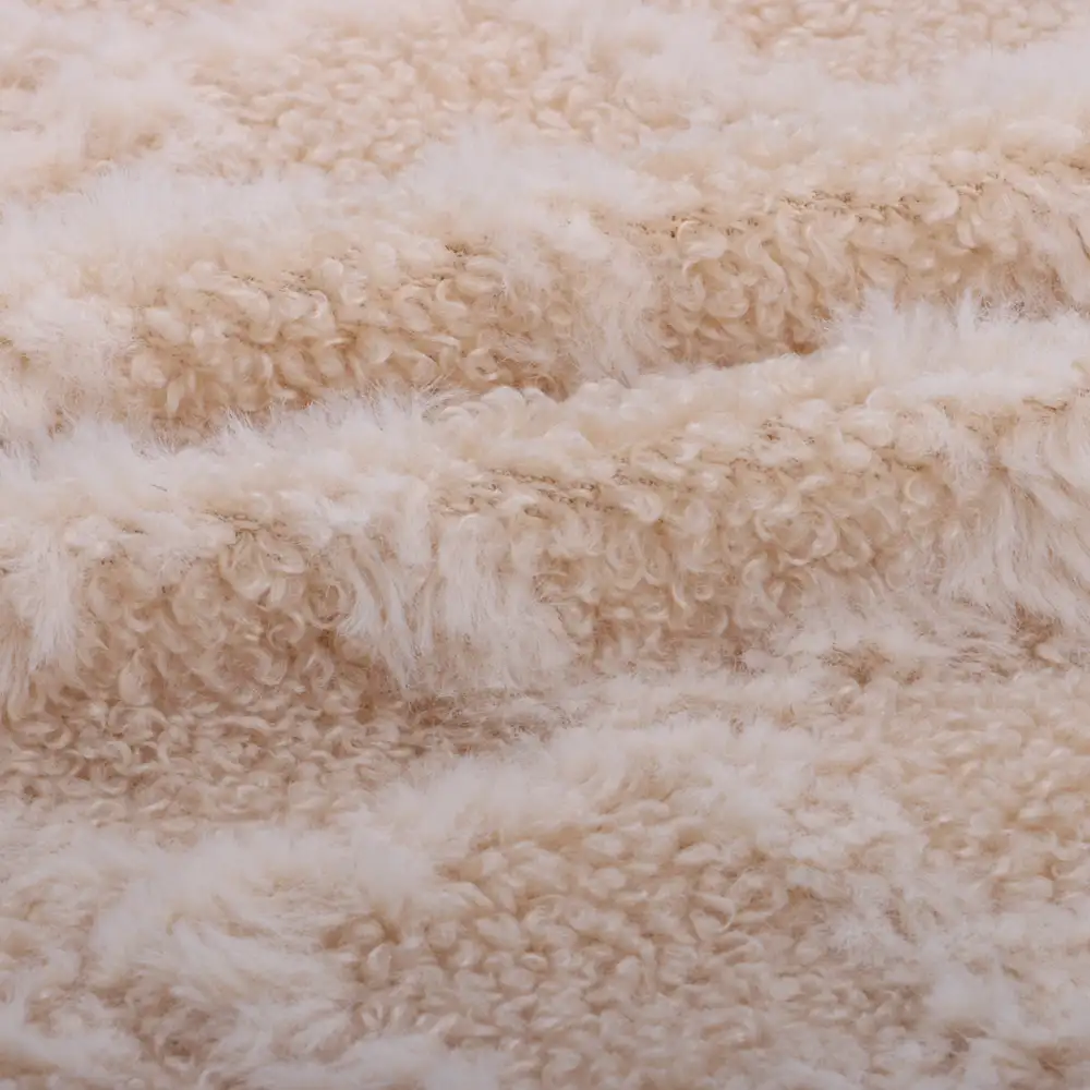 China Fabric for Hoodie,Sweatshirt,Jacket Fleece Knit Fabric Polyester Cream color buy from China wholesaler bulk order at wholesale price free worldwide shipping Alibaba