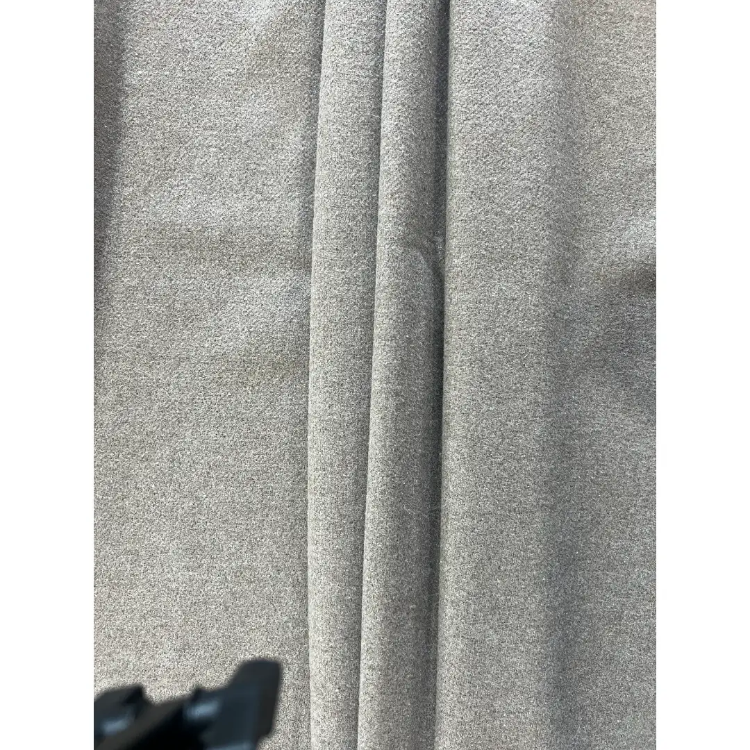 China Fabric for Blazer,Suit,Overcoat Woolen Twill Woolen Chemical Fiber 混米灰神州呢 color buy from China wholesaler bulk order at wholesale price free worldwide shipping Alibaba