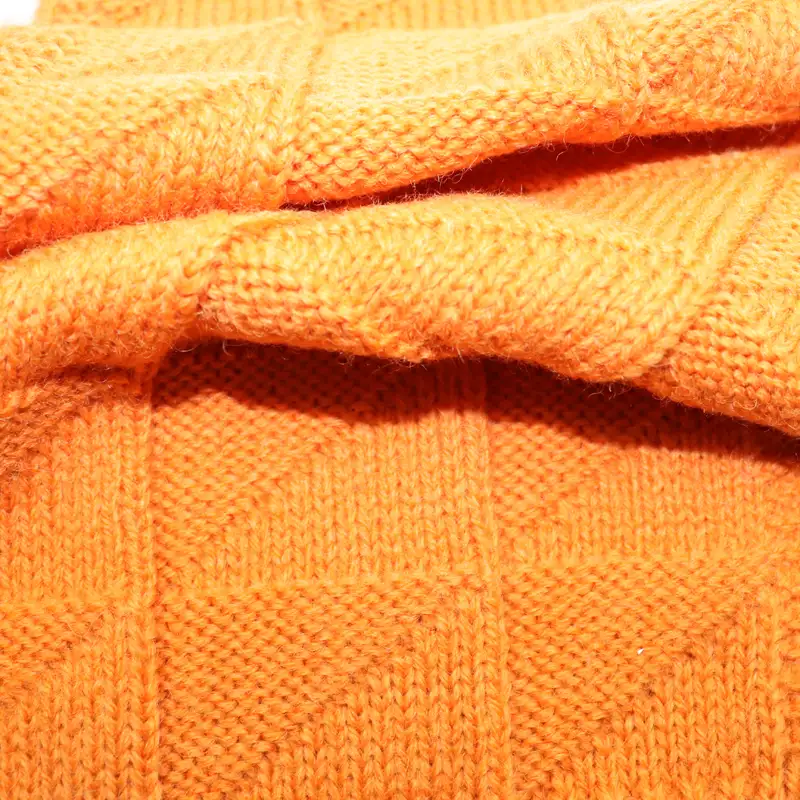 China Yarn for Half-Zipper Cardigan (Sweater),Knitted Jacket (Sweater),Hoodie  (Sweater) Twisted Yarn Twisted Yarn Acrylic Wool Orange Melange color buy from China wholesaler bulk order at wholesale price free worldwide shipping Alibaba