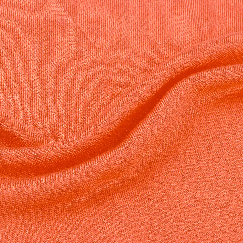 China Yarn for Hoodie  (Sweater),Polo T-shirt (Sweater), Shirt Long Sleeve Button (Sweater) Ring Spun Regular Yarn Viscose orange color buy from China wholesaler bulk order at wholesale price free worldwide shipping Alibaba