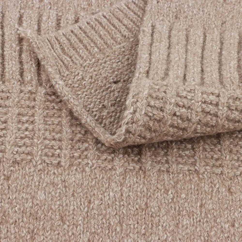 China Yarn for Polo T-shirt (Sweater),Crew Neck Pullover (Sweater),Half-Zipper Cardigan (Sweater) Mossy Yarn Fancy Yarn Polyester Nylon Spandex brown/white color buy from China wholesaler bulk order at wholesale price free worldwide shipping Alibaba