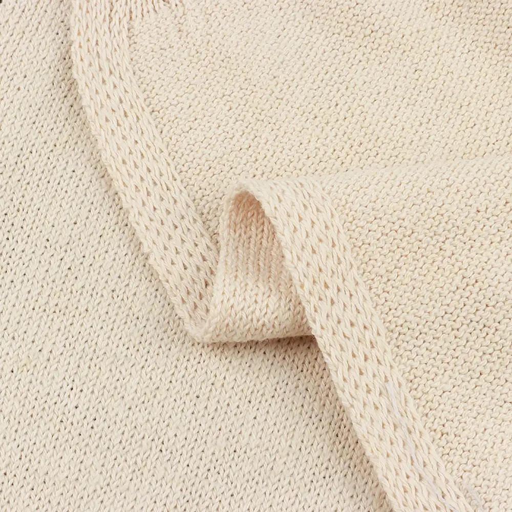 China Yarn for Knitted Jacket (Sweater),Hoodie  (Sweater),Half-Zipper Cardigan (Sweater) Twisted Yarn Twisted Yarn Organic Cotton Recycled Polyester Recycled Nylon CREAM color buy from China wholesaler bulk order at wholesale price free worldwide shipping Alibaba