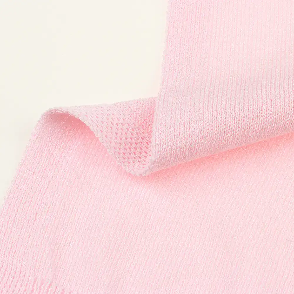 China Yarn for Dresses (Cardigan Open) (Sweater),Crop Top Pullover (Sweater) Double Twist Spun Regular Yarn BCI Cotton Polyester CREAM+PINK color buy from China wholesaler bulk order at wholesale price free worldwide shipping Alibaba