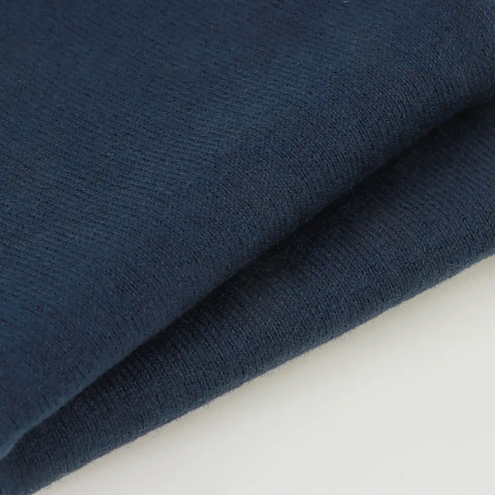 China Yarn for Open Cardigan (Sweater),Hoodie  (Sweater),Round Neck Pullover (Sweater) Semi-Worsted Spun Regular Yarn Cotton Cashmere BLUE color buy from China wholesaler bulk order at wholesale price free worldwide shipping Alibaba