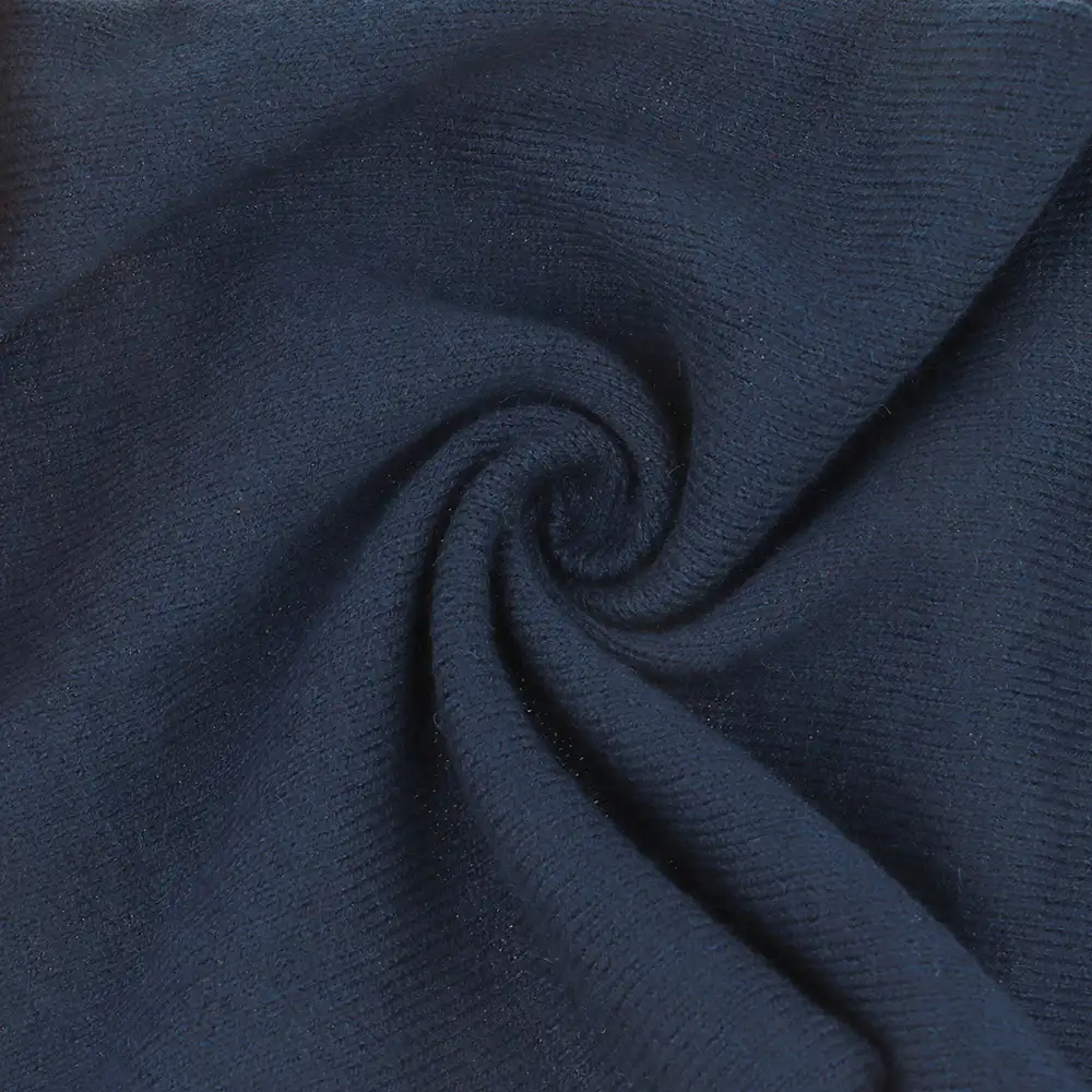 China Yarn for Open Cardigan (Sweater),Hoodie  (Sweater),Round Neck Pullover (Sweater) Semi-Worsted Spun Regular Yarn Cotton Cashmere BLUE color buy from China wholesaler bulk order at wholesale price free worldwide shipping Alibaba