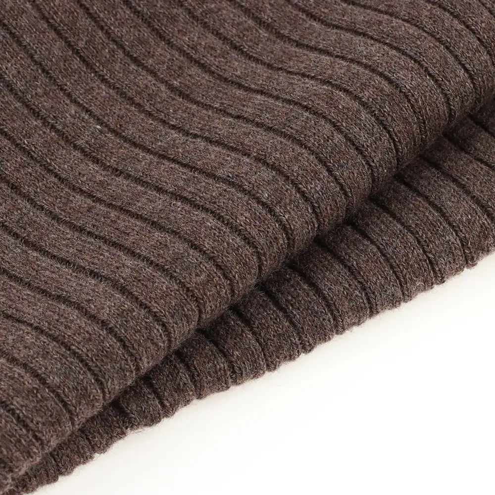 China Yarn for Half-Zipper Cardigan (Sweater),Knitted Trousers (Sweater),Knitted Jacket (Sweater) Mossy Yarn Fancy Yarn Recycled Nylon Acrylic Cashmere Silk BROWN MELANGE color buy from China wholesaler bulk order at wholesale price free worldwide shipping Alibaba