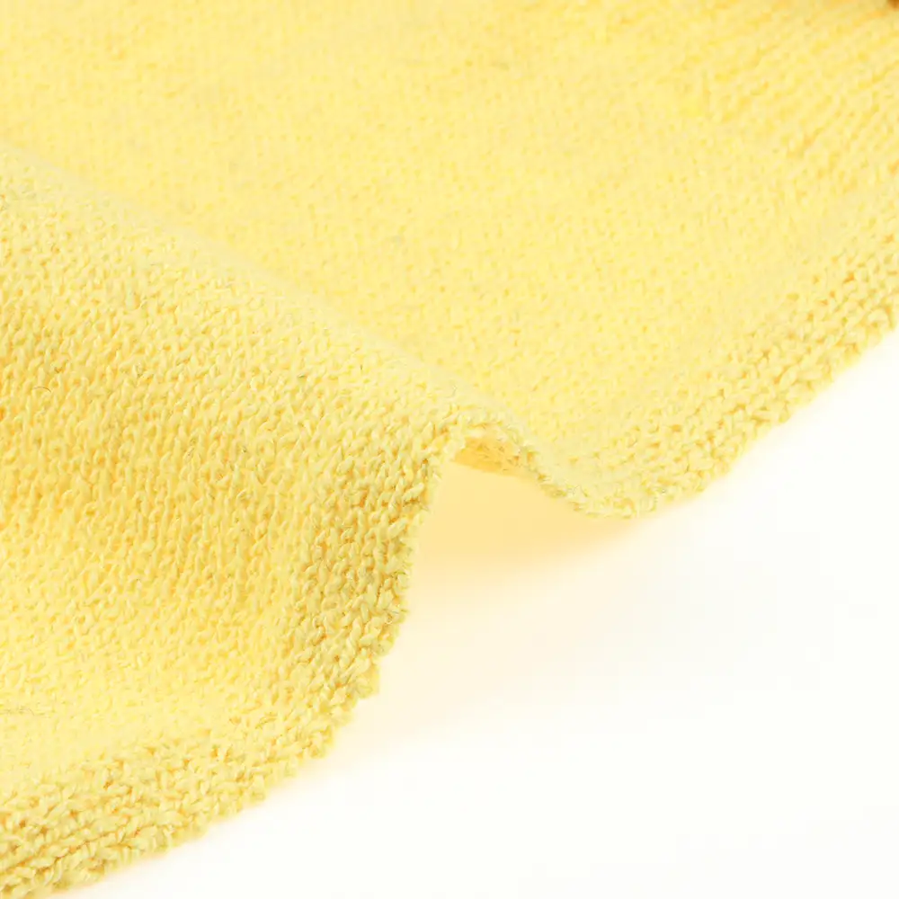 China Yarn for Dresses (Cardigan Open) (Sweater),Crop Top Pullover (Sweater) Ring Spun Regular Yarn Organic Cotton Recycled Polyester LIGHT YELLOW color buy from China wholesaler bulk order at wholesale price free worldwide shipping Alibaba