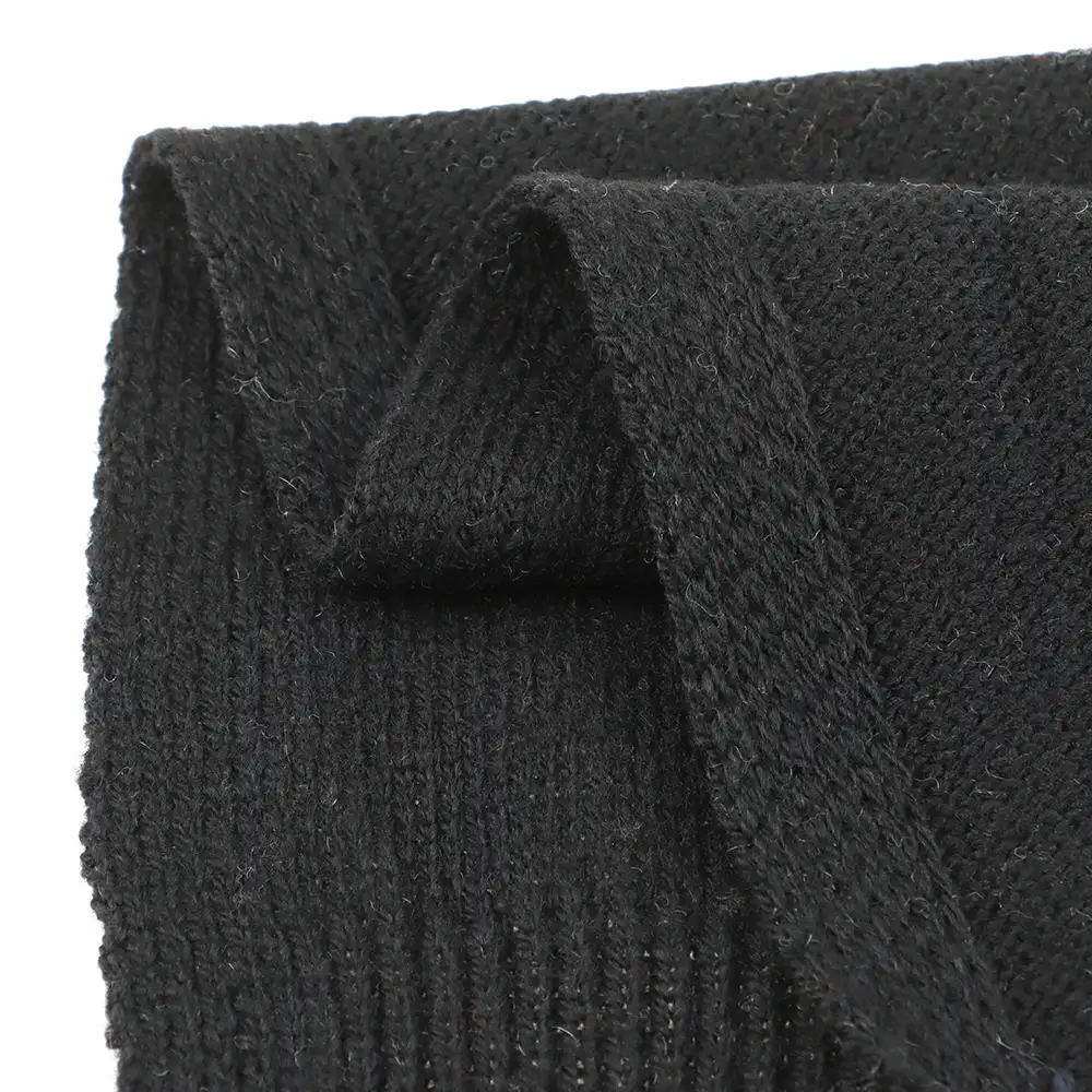 China Yarn for Knitted Jacket (Sweater),Hoodie  (Sweater),Half-Zipper Cardigan (Sweater) Woollen Spun Regular Yarn Nylon Recycled Polyester Cotton Wool BLACK color buy from China wholesaler bulk order at wholesale price free worldwide shipping Alibaba