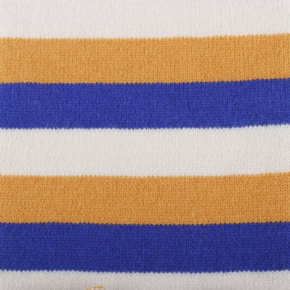 China Yarn for Dresses (Cardigan Button) (Sweater),Ladies Vest (Sweater)  Core Spun Yarn Regular Yarn Acrylic PBT Nylon BLUE+YELLOW+CREAM MIX color buy from China wholesaler bulk order at wholesale price free worldwide shipping Alibaba