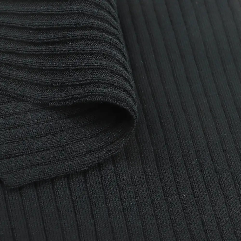 China Yarn for Polo T-shirt (Sweater),Crew Neck Pullover (Sweater),Half-Zipper Cardigan (Sweater) Ring Spun Regular Yarn Viscose Cotton BLACK color buy from China wholesaler bulk order at wholesale price free worldwide shipping Alibaba