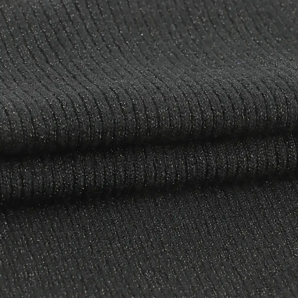 China Yarn for Knitted Jacket (Sweater),Hoodie  (Sweater),Half-Zipper Cardigan (Sweater) Twisted Yarn Twisted Yarn Viscose PBT Nylon BLACK+LUREX color buy from China wholesaler bulk order at wholesale price free worldwide shipping Alibaba