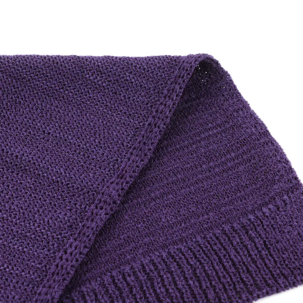 China Yarn for Dresses (Cardigan Open) (Sweater),Crop Top Pullover (Sweater) Flat Tape Yarn Fancy Yarn Viscose Recycled Nylon PURPLE color buy from China wholesaler bulk order at wholesale price free worldwide shipping Alibaba