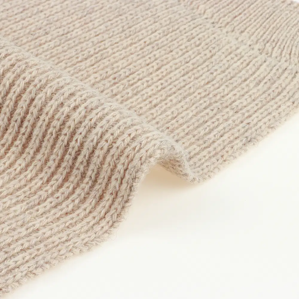 China Yarn for Knitted Jacket (Sweater),Hoodie  (Sweater),Half-Zipper Cardigan (Sweater) Woollen Spun Regular Yarn Recycled Nylon Recycled Polyester RWS Wool CAMEL MELANGE color buy from China wholesaler bulk order at wholesale price free worldwide shipping Alibaba