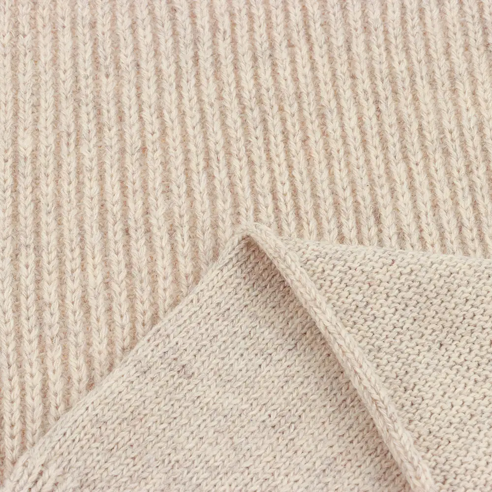 China Yarn for Knitted Jacket (Sweater),Hoodie  (Sweater),Half-Zipper Cardigan (Sweater) Woollen Spun Regular Yarn Recycled Nylon Recycled Polyester RWS Wool CAMEL MELANGE color buy from China wholesaler bulk order at wholesale price free worldwide shipping Alibaba