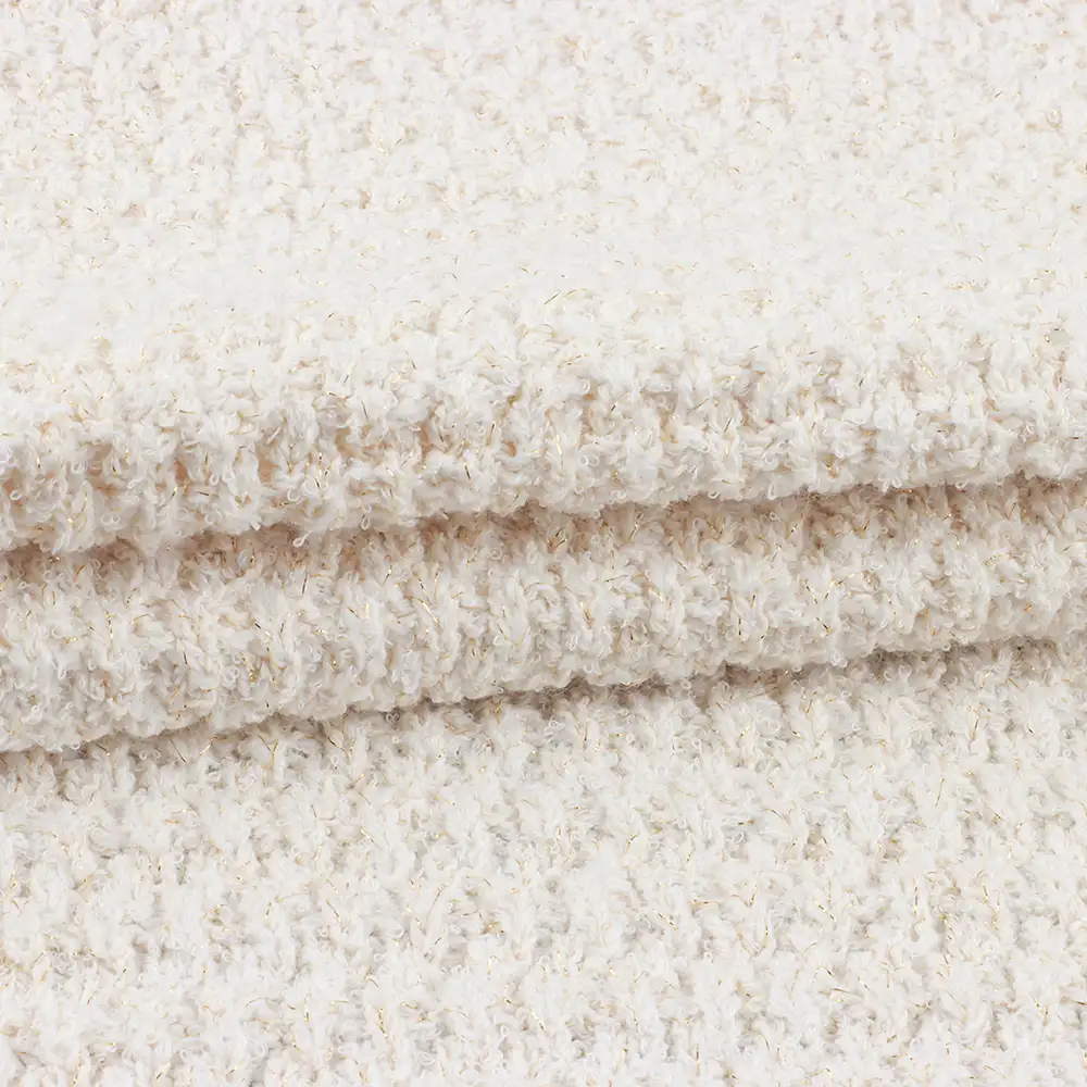 China Yarn for Dresses (Cardigan Open) (Sweater),Crop Top Pullover (Sweater) Mossy Yarn Fancy Yarn Polyester Elastane WHITE color buy from China wholesaler bulk order at wholesale price free worldwide shipping Alibaba