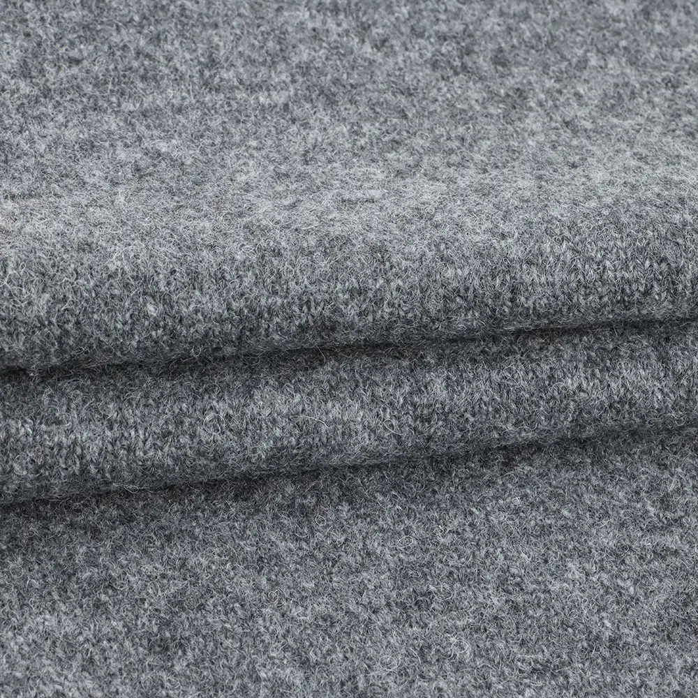 China Yarn for Half-Zipper Cardigan (Sweater),Knitted Trousers (Sweater),Knitted Jacket (Sweater) Mossy Yarn Fancy Yarn Recycled Polyester Polyester Acrylic Wool Elastane Dark grey color buy from China wholesaler bulk order at wholesale price free worldwide shipping Alibaba