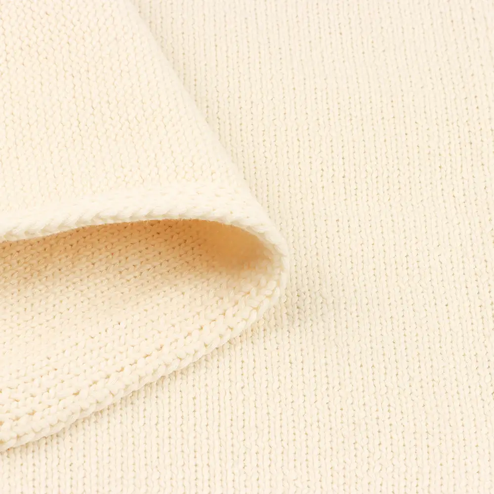 China Yarn for Half-Zipper Cardigan (Sweater),Knitted Trousers (Sweater),Knitted Jacket (Sweater) Core Filling Yarn Fancy Yarn Cotton Polyester Beige Apricot color buy from China wholesaler bulk order at wholesale price free worldwide shipping Alibaba