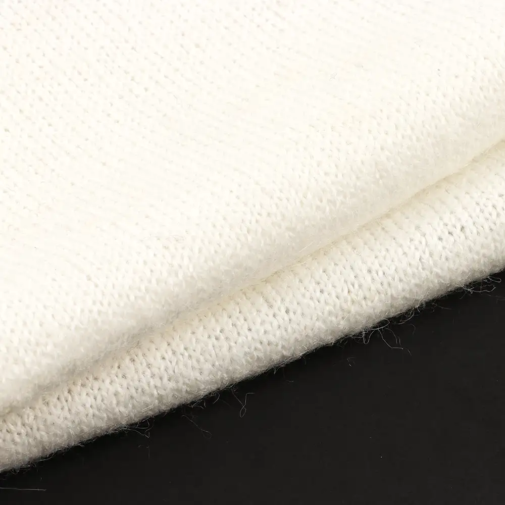 China Yarn for Polo T-shirt (Sweater),Crew Neck Pullover (Sweater),Half-Zipper Cardigan (Sweater) Mossy Yarn Fancy Yarn Polyester White color buy from China wholesaler bulk order at wholesale price free worldwide shipping Alibaba