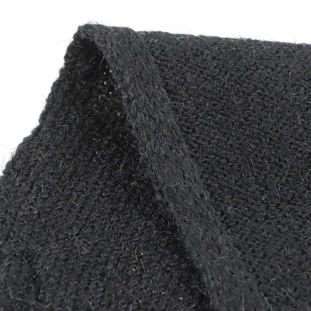 China Yarn for Open Cardigan (Sweater),Hoodie  (Sweater),Round Neck Pullover (Sweater) Mossy Yarn Fancy Yarn Polyester Black color buy from China wholesaler bulk order at wholesale price free worldwide shipping Alibaba