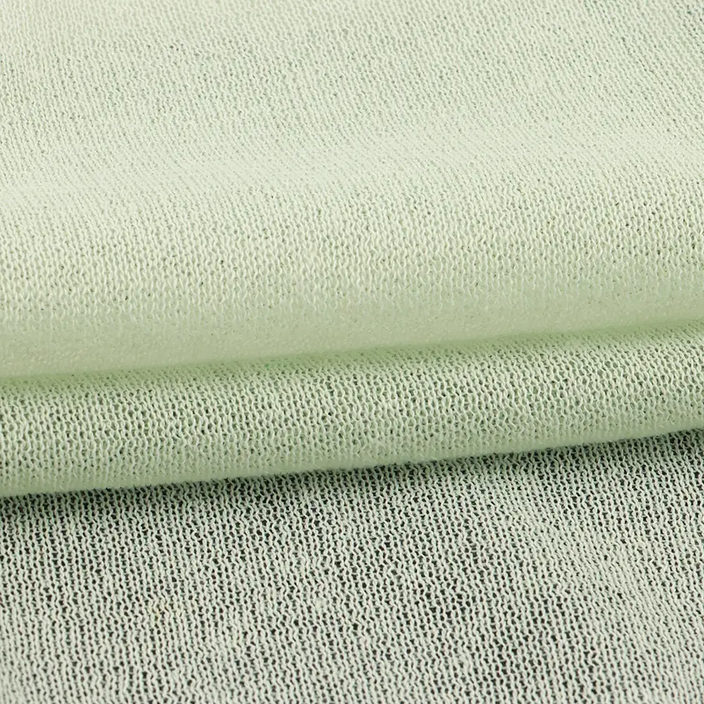 China Yarn for Hoodie  (Sweater),Polo T-shirt (Sweater), Shirt Long Sleeve Button (Sweater) Ring Spun Regular Yarn Recycled Polyester Linen Cyan color buy from China wholesaler bulk order at wholesale price free worldwide shipping Alibaba