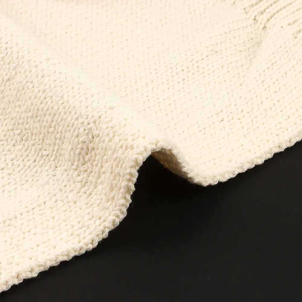 China Yarn for Hoodie  (Sweater),Polo T-shirt (Sweater), Full-Zipper Cardigan (Sweater) Core Filling Yarn Fancy Yarn BCI Cotton Polyester Beige color buy from China wholesaler bulk order at wholesale price free worldwide shipping Alibaba