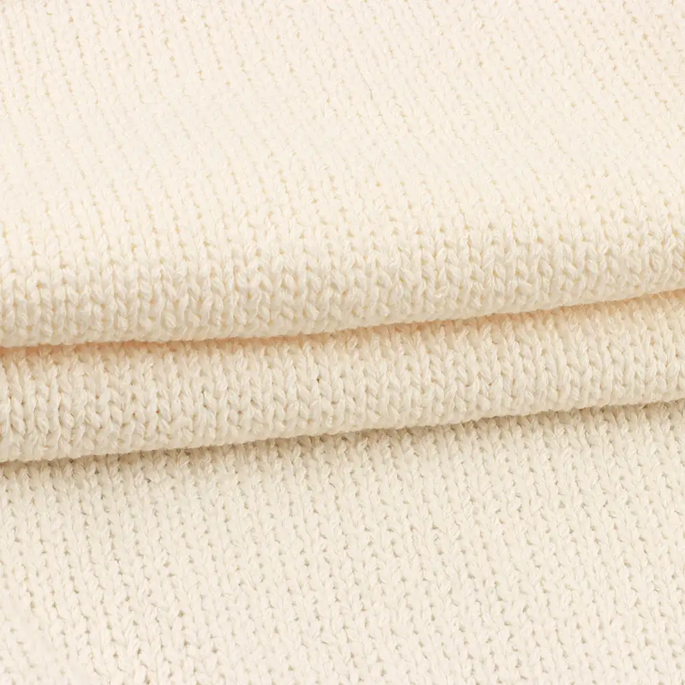 China Yarn for Hoodie  (Sweater),Polo T-shirt (Sweater), Full-Zipper Cardigan (Sweater) Core Filling Yarn Fancy Yarn BCI Cotton Polyester Beige color buy from China wholesaler bulk order at wholesale price free worldwide shipping Alibaba