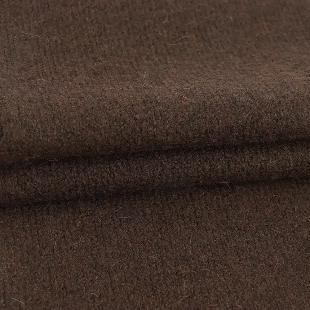 China Yarn for Half-Zipper Cardigan (Sweater),Knitted Trousers (Sweater),Knitted Jacket (Sweater) Mossy Yarn Fancy Yarn Polyester Wool Spandex Acrylic BLACK/WHITE/CAMEL/BROWN color buy from China wholesaler bulk order at wholesale price free worldwide shipping Alibaba