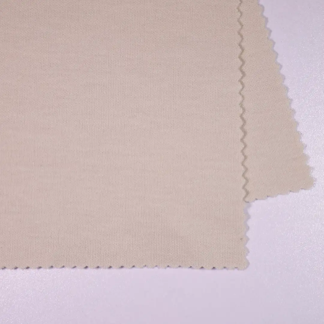 China Fabric for Jackets,Hoodie,Tracksuits Scuba Knit Fabric Polyester Rayon Spandex apricot color buy from China wholesaler bulk order at wholesale price free worldwide shipping Alibaba