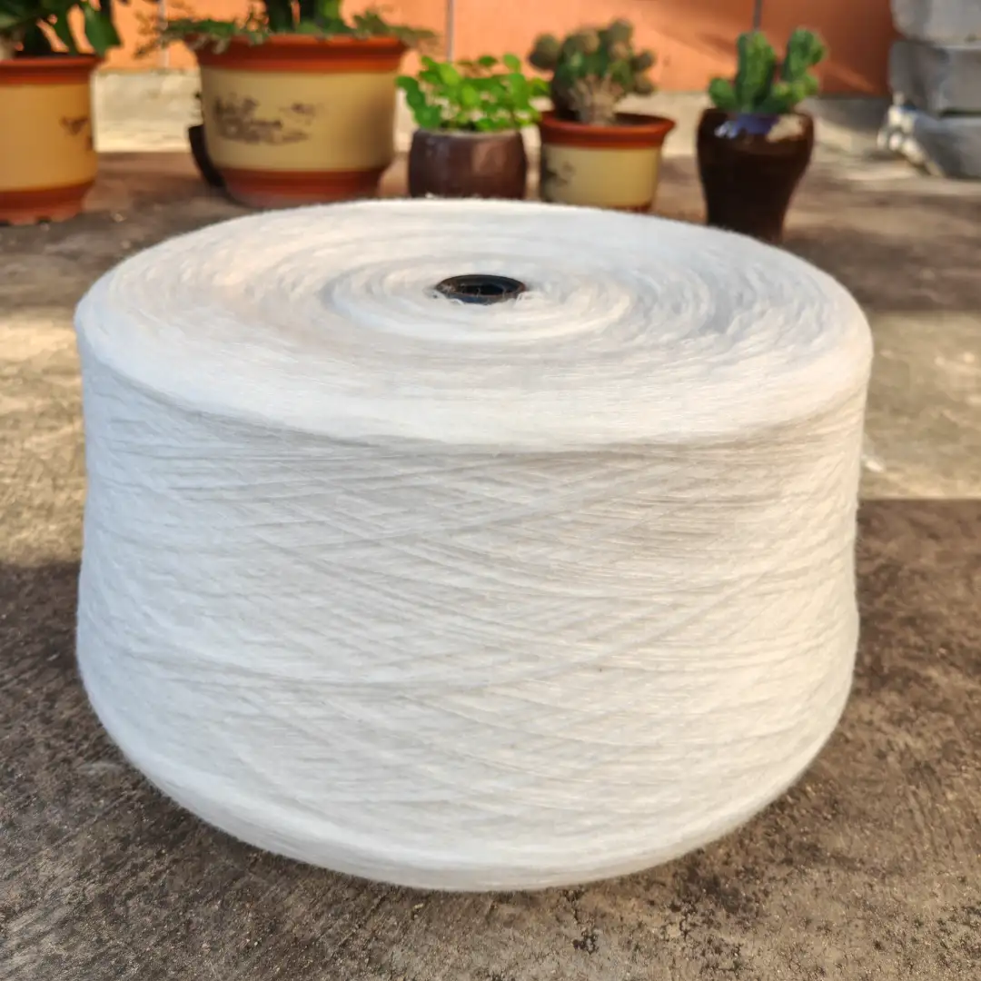 China Yarn for Ladies Vest (Sweater),Men’s Vest (Sweater) Ring Spun Regular Yarn Acrylic white color buy from China wholesaler bulk order at wholesale price free worldwide shipping Alibaba