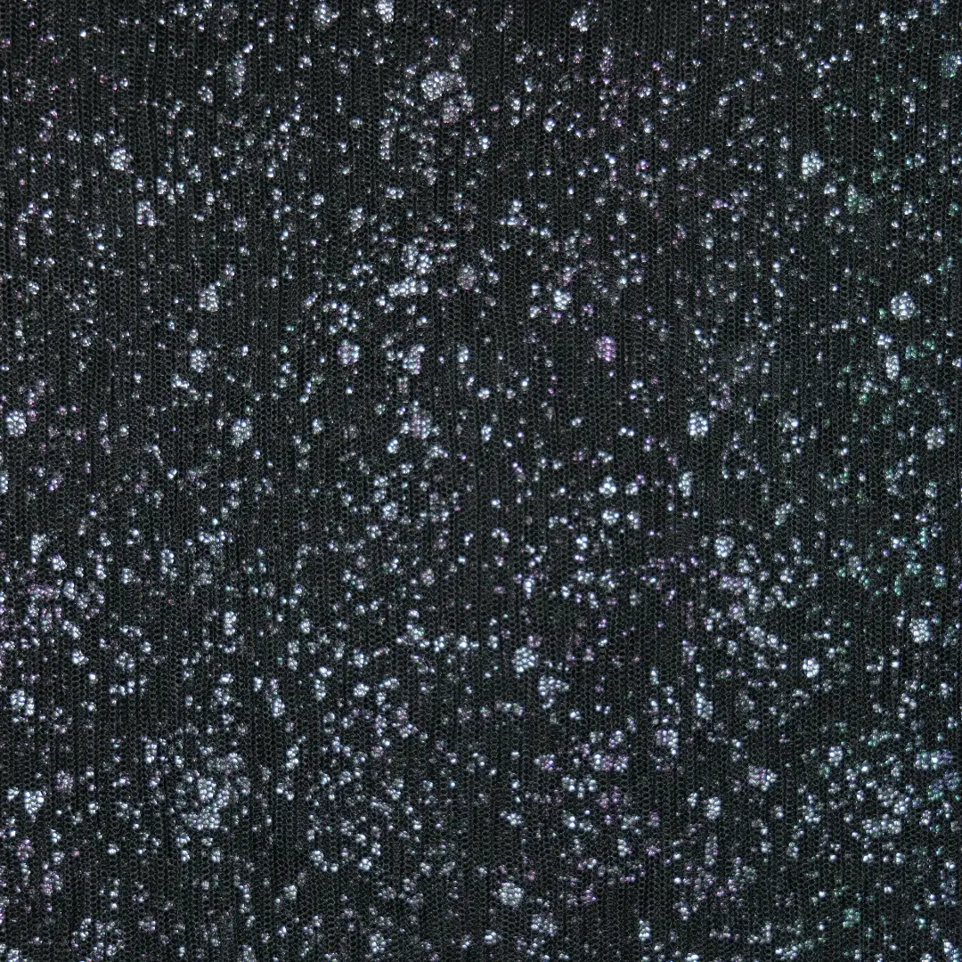 China Fabric for Pants,Skirt Poly Mesh schiffli Knit Fabric Polyester black color buy from China wholesaler bulk order at wholesale price free worldwide shipping Alibaba