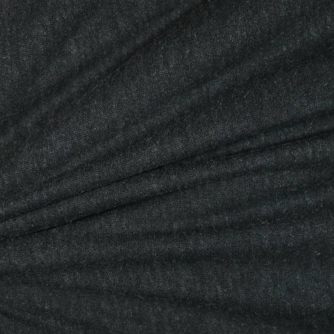China Fabric for T-Shirt,Skirt,Jogger,Tank Midi Dress Single Jersey Knit Fabric Tencel Flax Cotton black color buy from China wholesaler bulk order at wholesale price free worldwide shipping Alibaba