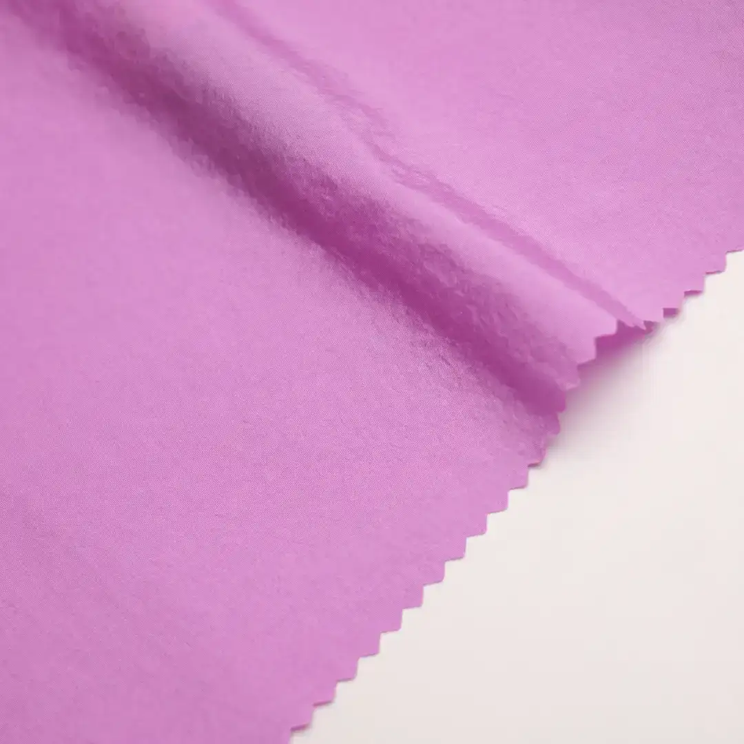 China Fabric for Down Jacket,Ski Suits Nylon Taffeta Synthetic Woven Fabric Nylon Solid-Purple color buy from China wholesaler bulk order at wholesale price free worldwide shipping Alibaba