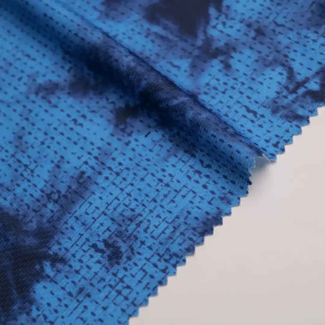 China Fabric for T-Shirt,Yoga Clothes,Sports Bras Mesh Knit Fabric Polyester Digital AOP color buy from China wholesaler bulk order at wholesale price free worldwide shipping Alibaba