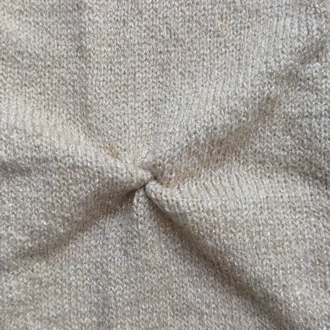 China Yarn for Ladies Vest (Sweater),Open Cardigan (Sweater),Round Neck Pullover (Sweater) Lurex Lurex Rayon Polyester Lurex Beige color buy from China wholesaler bulk order at wholesale price free worldwide shipping Alibaba