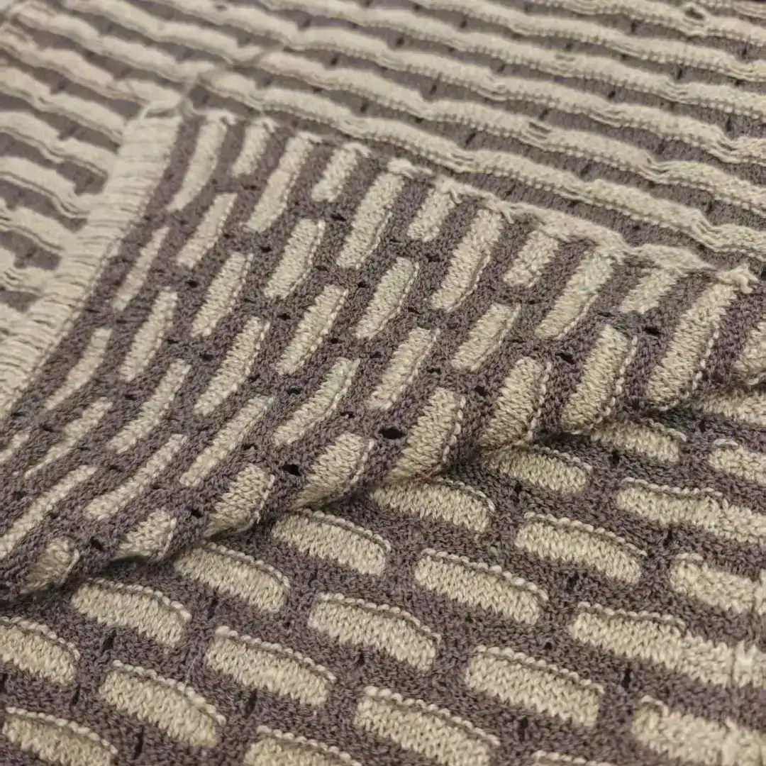 China Yarn for Open Cardigan (Sweater),Full-Zipper Cardigan (Sweater),Half-Zipper Cardigan (Sweater) Slub Yarn Fancy Yarn Recycled Polyester Cotton Polyamide Brown color buy from China wholesaler bulk order at wholesale price free worldwide shipping Alibaba