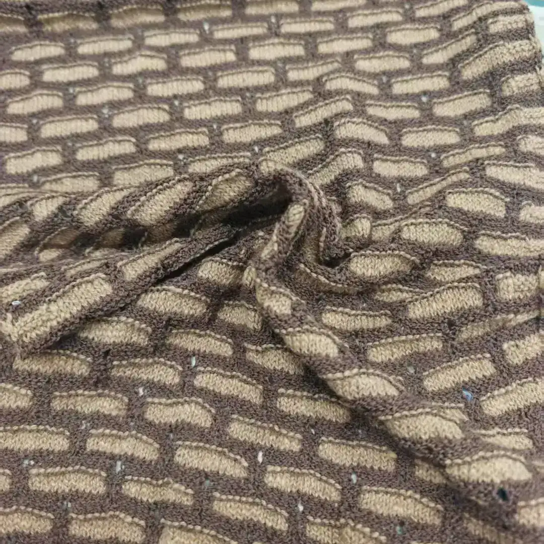 China Yarn for Open Cardigan (Sweater),Full-Zipper Cardigan (Sweater),Half-Zipper Cardigan (Sweater) Slub Yarn Fancy Yarn Recycled Polyester Cotton Polyamide Brown color buy from China wholesaler bulk order at wholesale price free worldwide shipping Alibaba