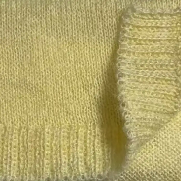 China Yarn for Full-Zipper Cardigan (Sweater),Round Neck Pullover (Sweater) Mossy Yarn Fancy Yarn Nylon Recycled Polyester Wool Acrylic Yellow color buy from China wholesaler bulk order at wholesale price free worldwide shipping Alibaba