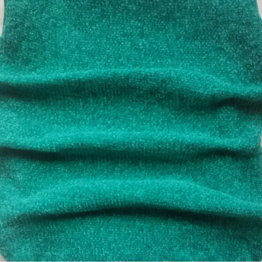 China Yarn for Full-Zipper Cardigan (Sweater),Half-Zipper Cardigan (Sweater),Knitted Jacket (Sweater),Round Neck Pullover (Sweater) Shiny Chenille Fancy Yarn Polyester Grenn color buy from China wholesaler bulk order at wholesale price free worldwide shipping Alibaba