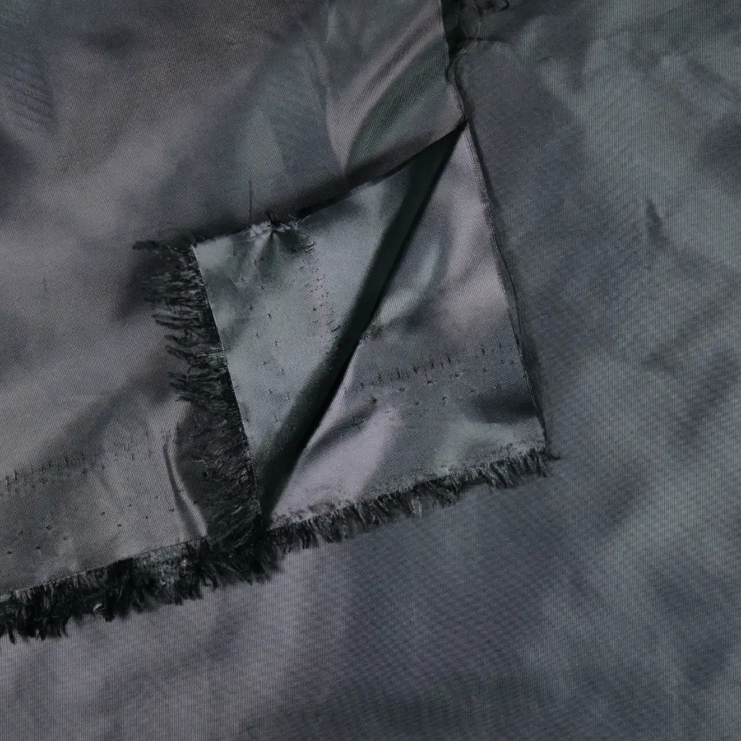 China Fabric for Down Jacket,Padded Jacket Polyester Double Woven Channel Fabric Synthetic Woven Fabric Polyester black color buy from China wholesaler bulk order at wholesale price free worldwide shipping Alibaba