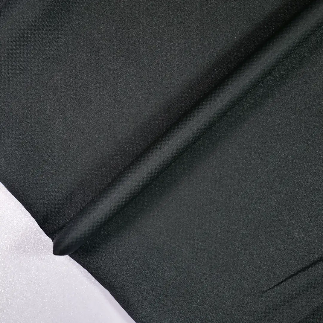 China Fabric for Interlining Jacquard Synthetic Woven Fabric Polyester black color buy from China wholesaler bulk order at wholesale price free worldwide shipping Alibaba